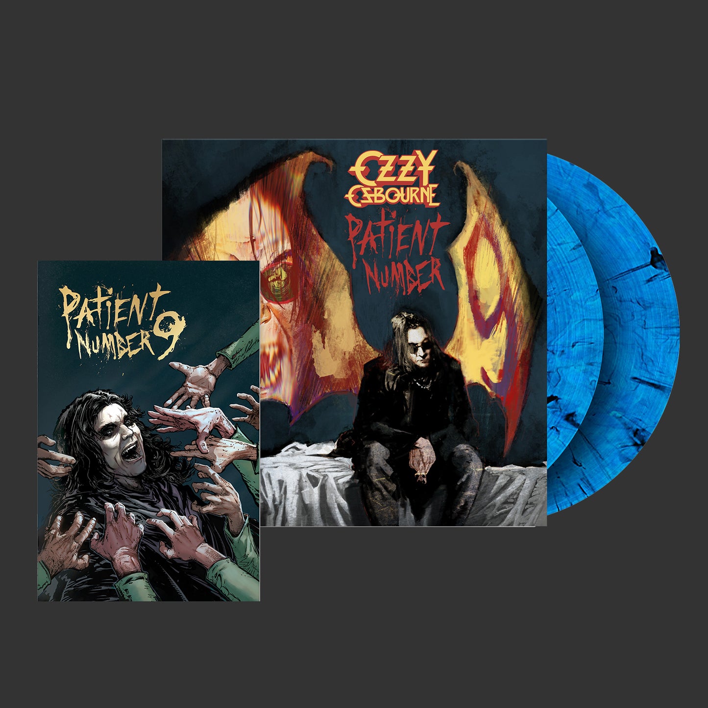 Convention Exclusive 2-LP Blue Smoke Vinyl w/Todd McFarlane Cover Variant + Gold Foil Cover Comic Book